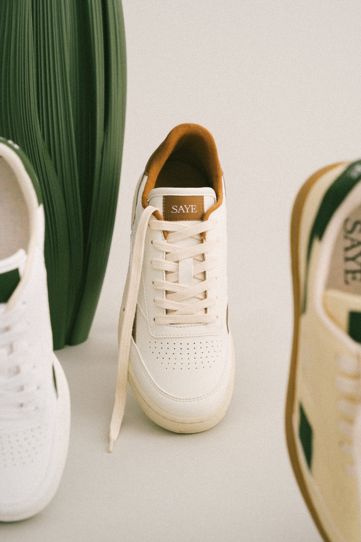 M89 Icon Cactus - Walnut - Vegan Sneakers - SAYE