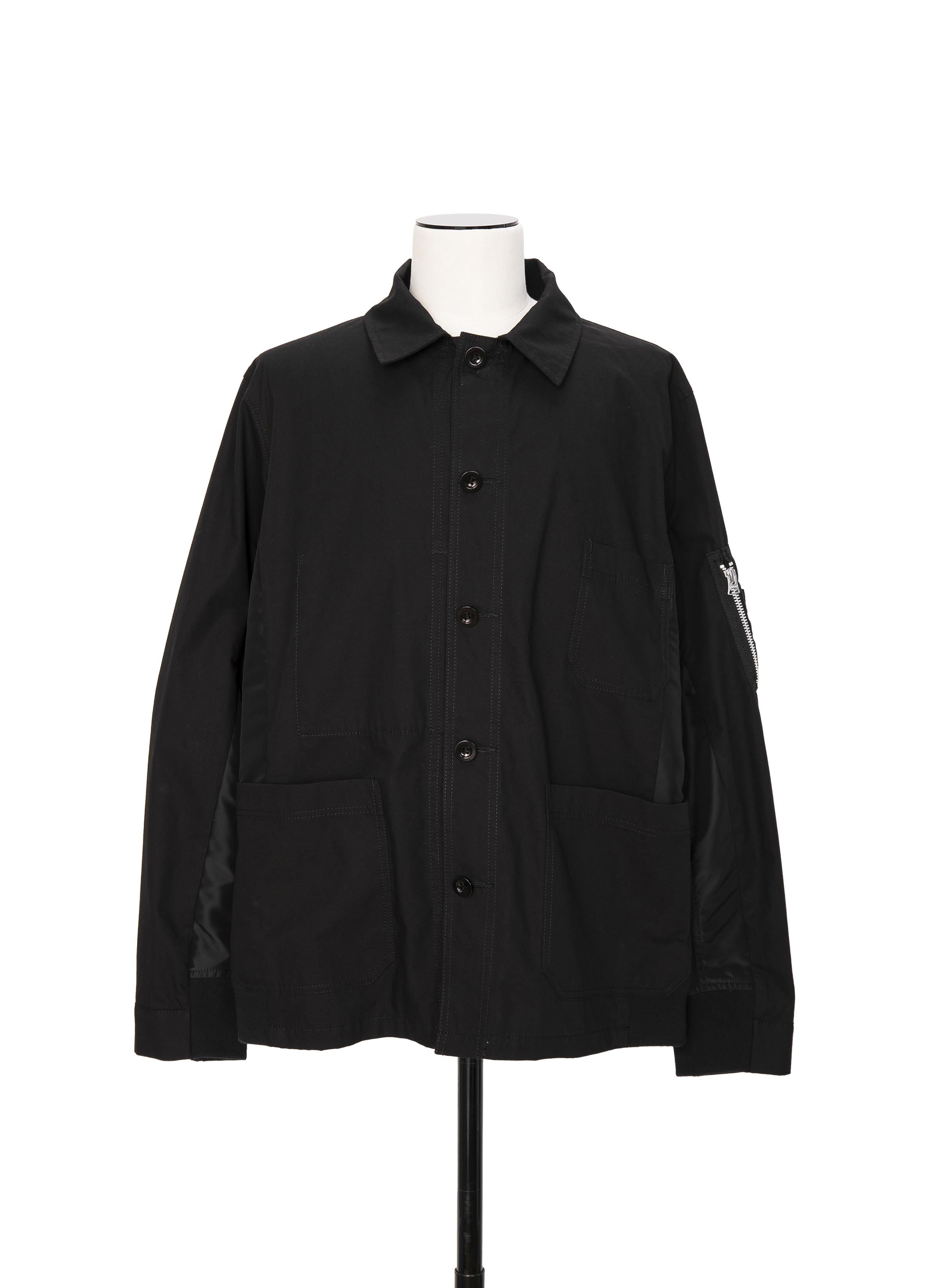 Cotton Nylon Oxford Jacket | sacai Official Store サカイ オフィシャル
