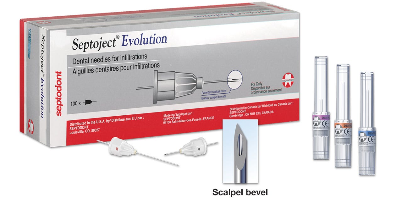 Septoject Evolution needles