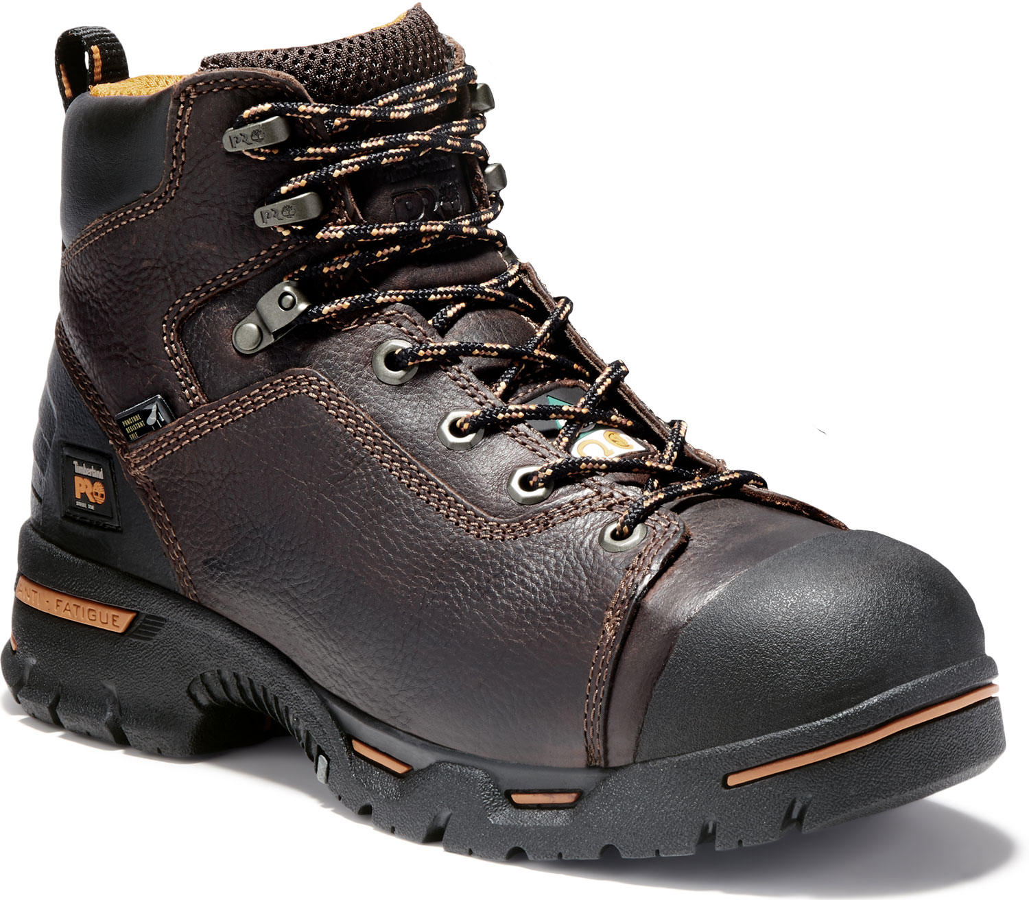 TM52562 Timberland PRO Endurance 6 Inch Brown Steel Toe Boot