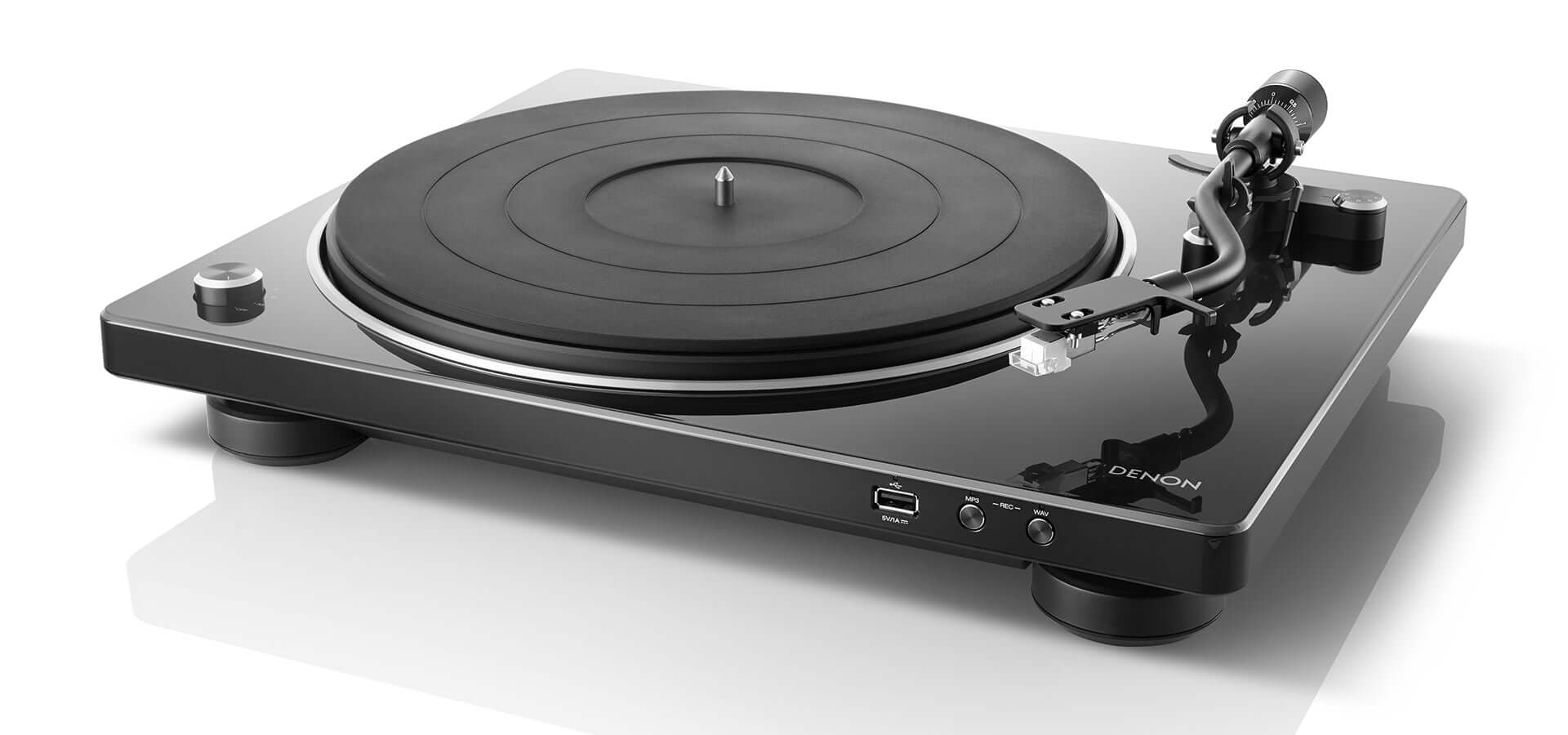 Denon DP-400 Turntable with Ortofon 2M Bronze Phono Cartridge