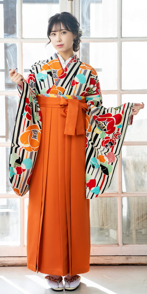 レンタル着物BBB436×袴KOS063 | 【京都さがの館】卒業式袴レンタル