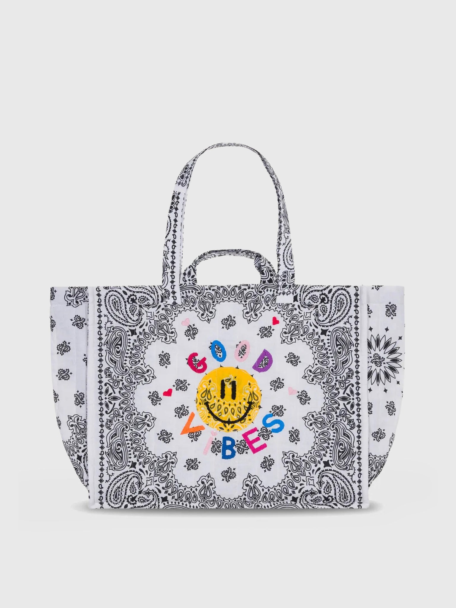 Call It By Your Name Quilted Maxi Cabas Tote – Saint Bernard