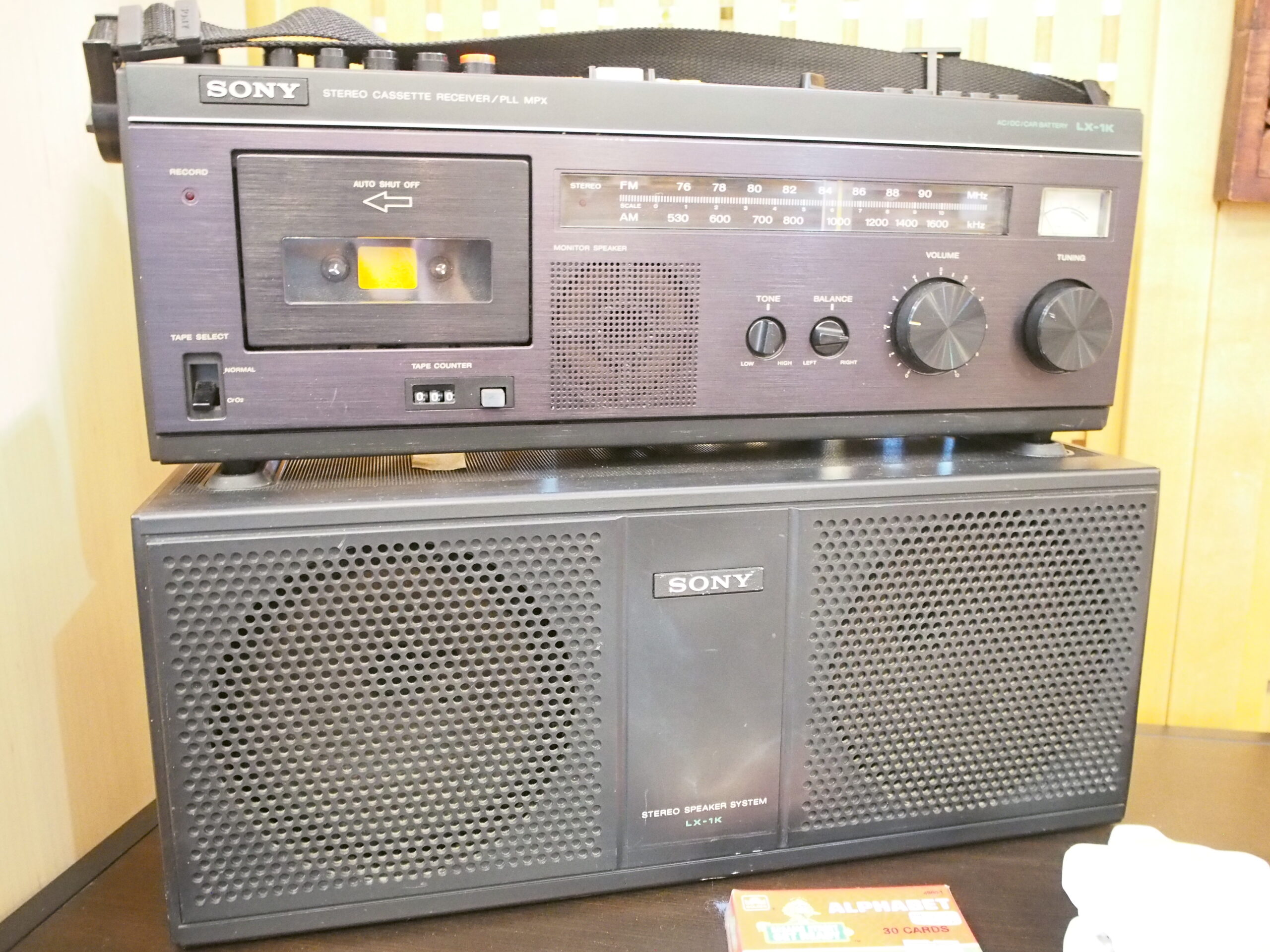 中古品】SONY 70年代レトロラジカセ LX-1K 買い取りました！ | 愛知と