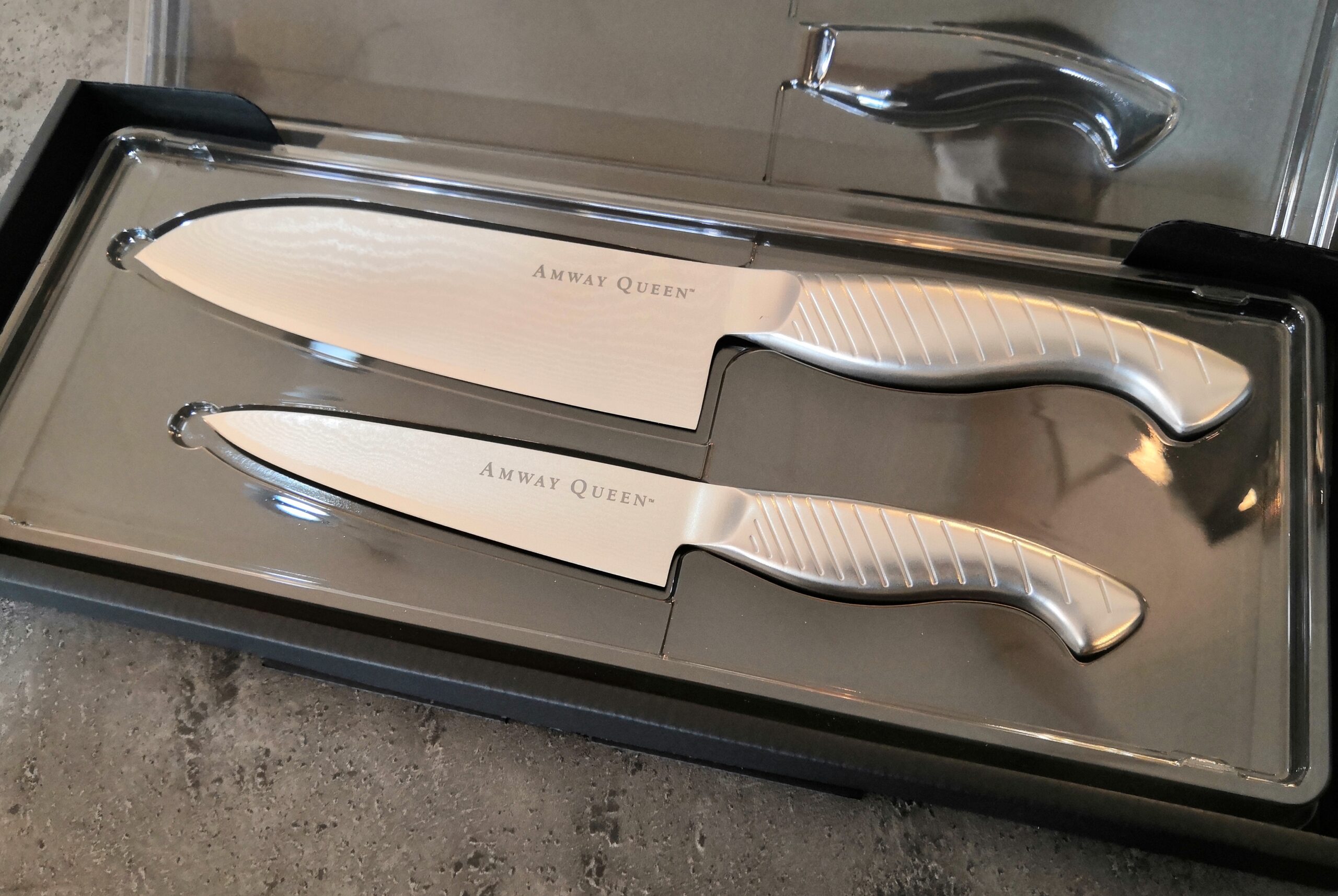 新品】 Amway Queen アムウェイ クィーン プレミアムナイフセット