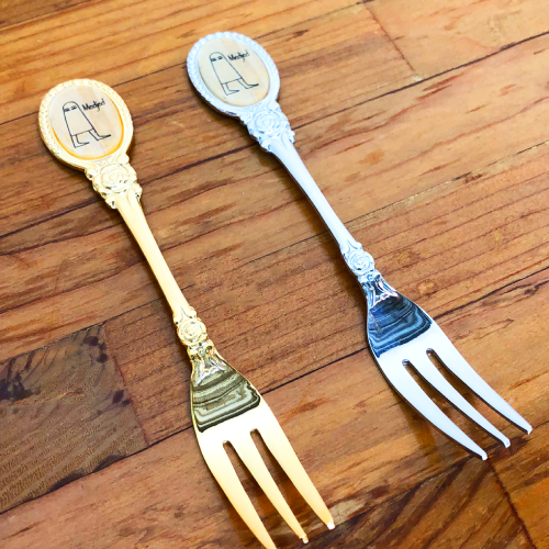 ▽Mappin&Webb ケーキフォークセット ホールマーク 1935年