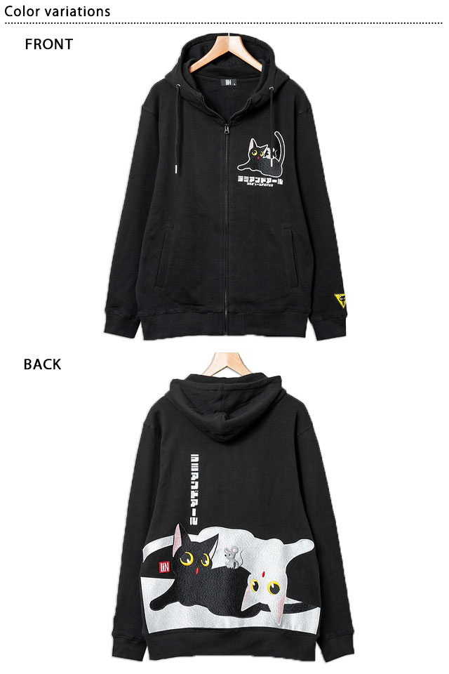 ラミ＆アール アートなラミアンドアールジップパーカー LIN AL-75136