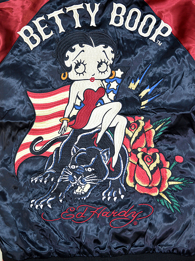 Ed Hardy×BETTY リバーシブルスカジャン サクラスタイルセレクション