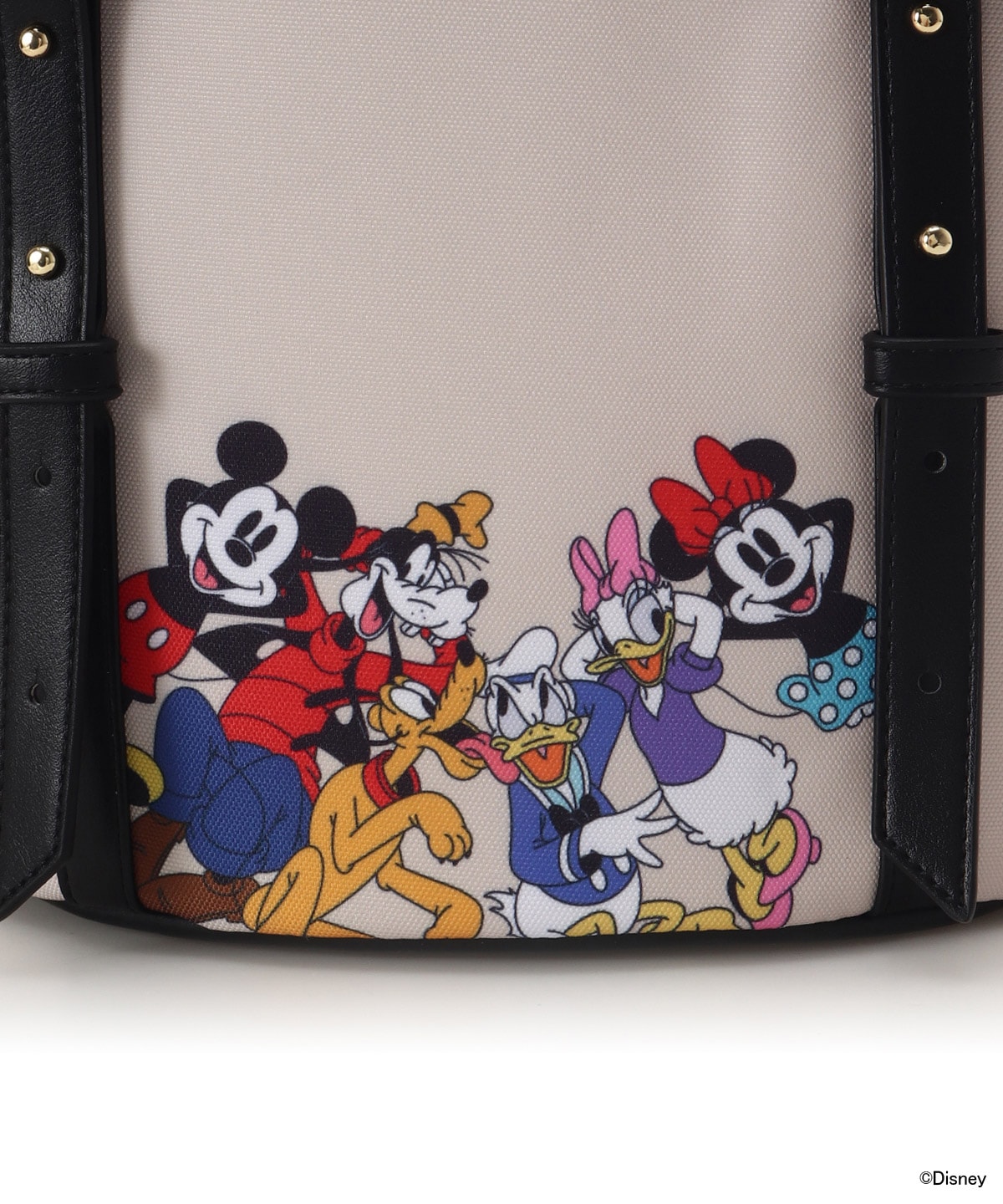ミッキー＆フレンズ」コレクション ハンドバッグ(FREE ブラック