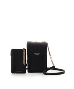 マルチケース付き スマホショルダー(FREE ブラック): Samantha Thavasa