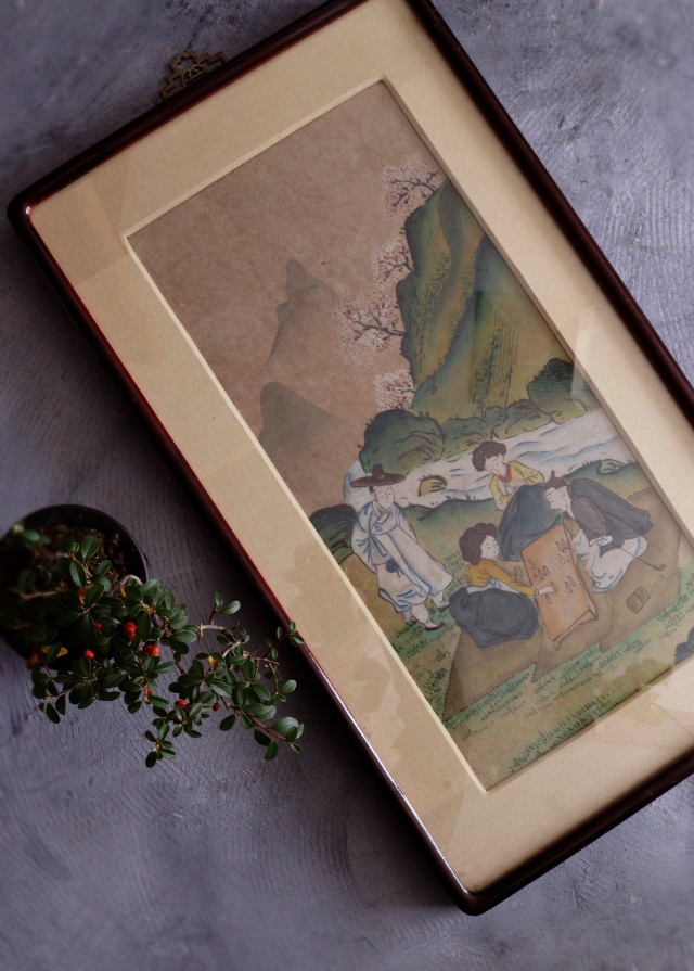 朝鮮民画 李朝民画 李朝 韓国骨董 韓国アンティーク 李朝工藝 絵画