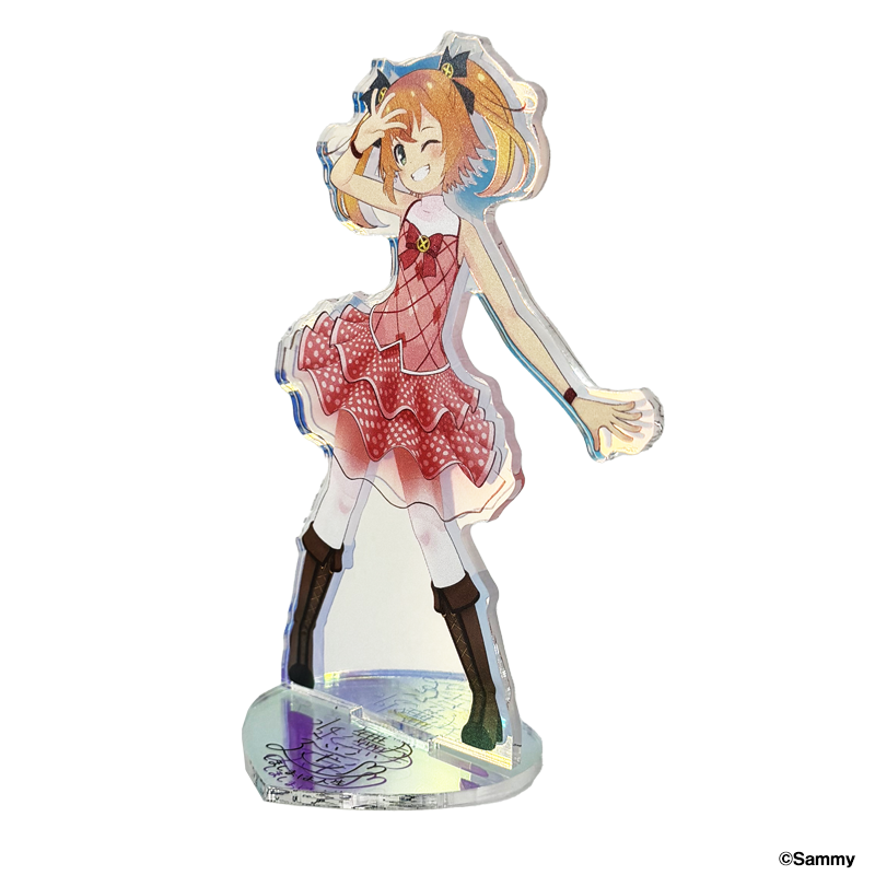 ツインエンジェル 3D遥さん オーロラアクリルスタンド