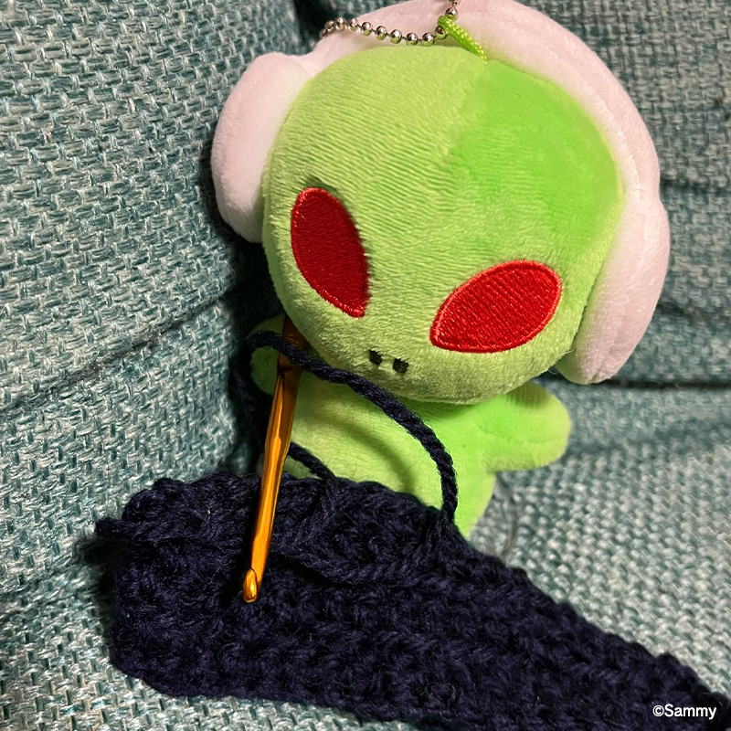 エイリやんぬいぐるみキーホルダー