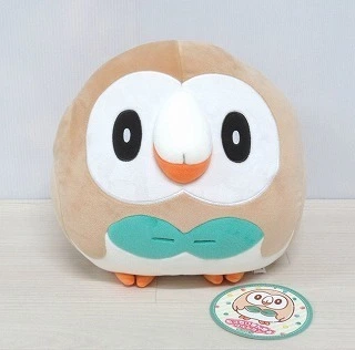 ポケモンセンター もっちりまんまるクッション モクローもちもち素材