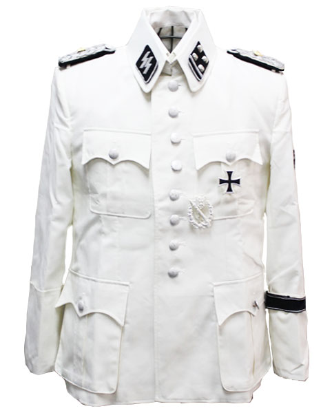 S＆Graf / 【4286】NS. SS夏用白詰襟ジャケット