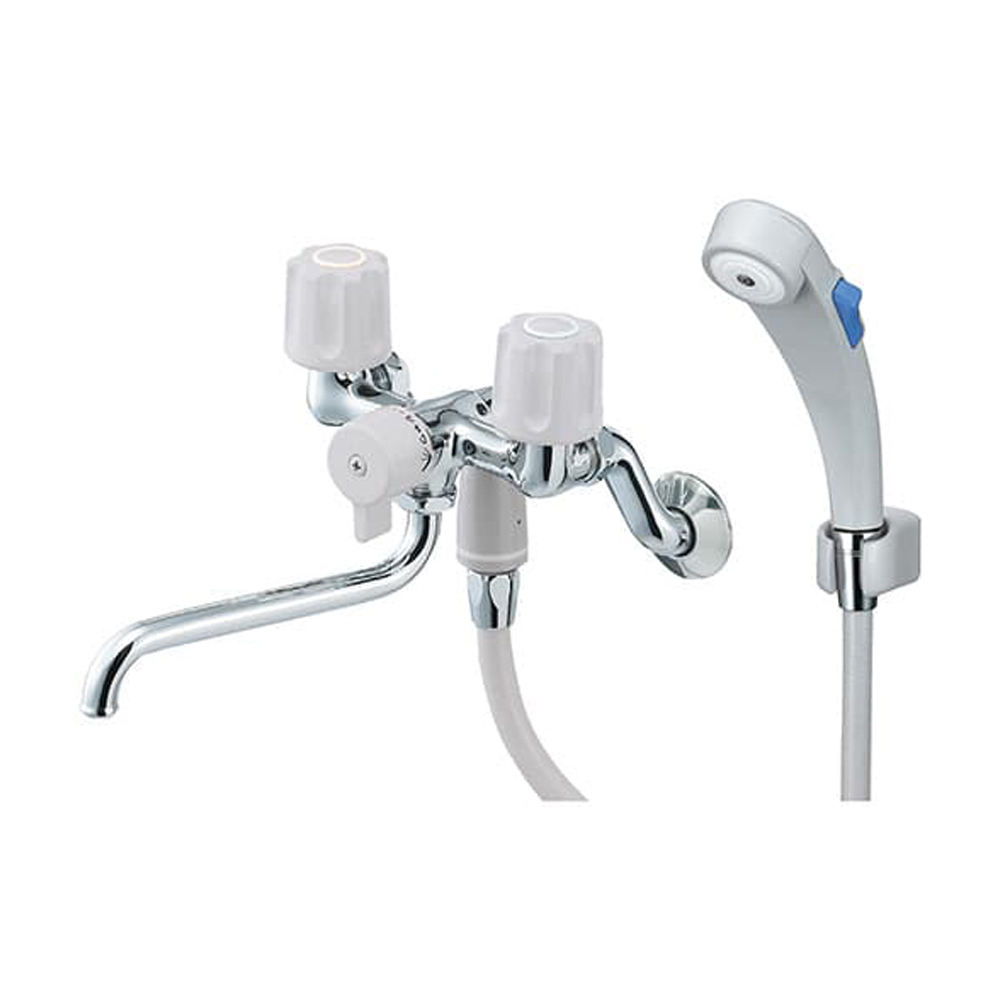 ツーバルブシャワー混合栓 | 商品のご案内 | SANEI｜デザイン性に優れ