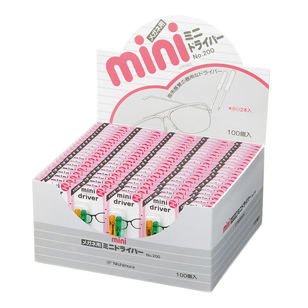 ミニドライバーセット(⊕⊖2本入り)｜製品情報｜眼鏡部品・眼鏡工具の