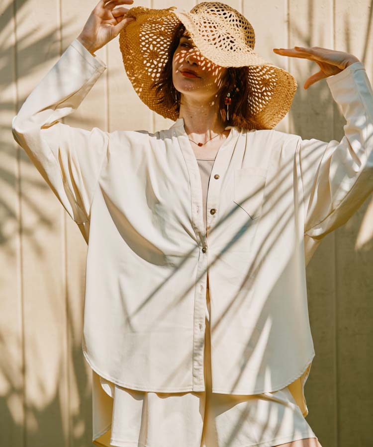 新作大人水着【UPF50＋】ロングパンツ3点セット 9M・11L 【San-ai