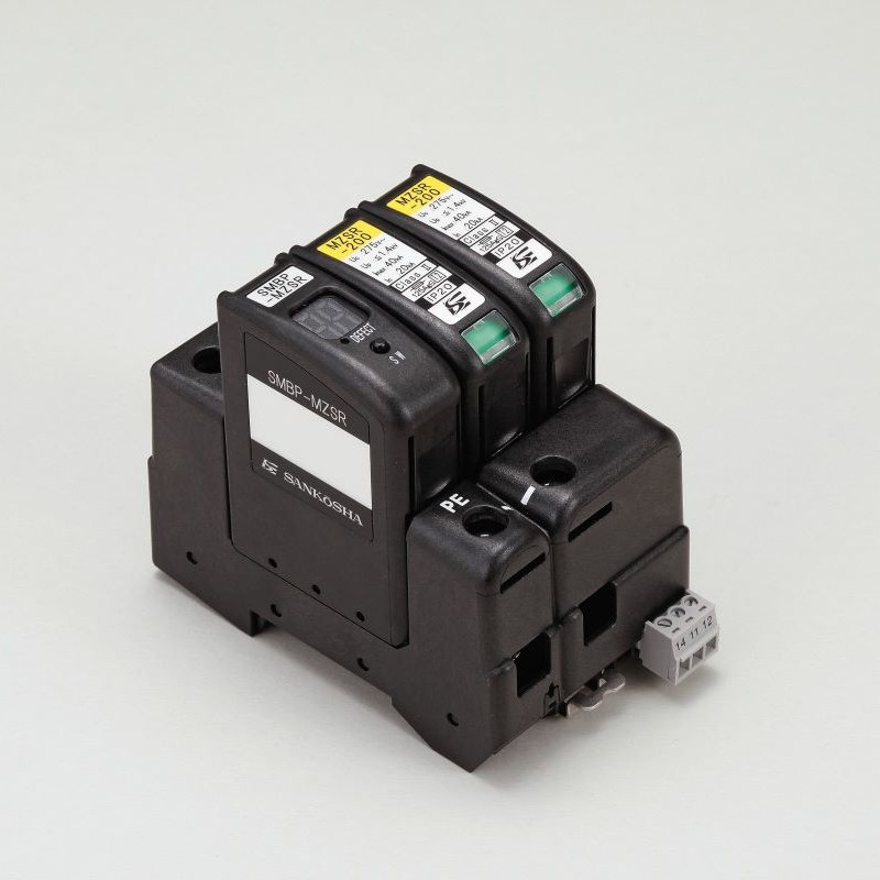 交流100/200V系 単相2線用 クラスII SPD | SMBP-MZSR200JK2｜株式会社