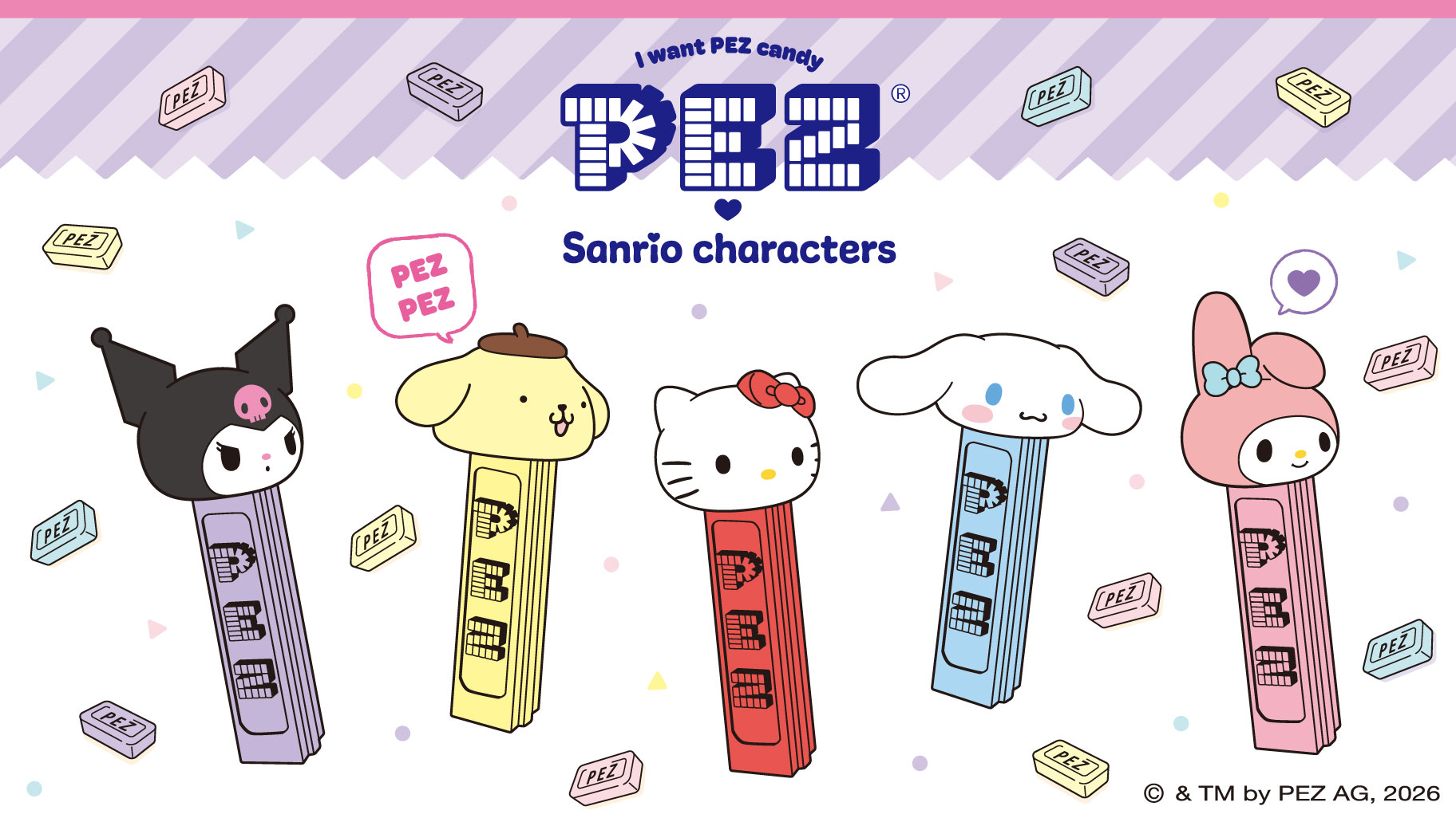 PEZ×サンリオキャラクターズ｜サンリオ