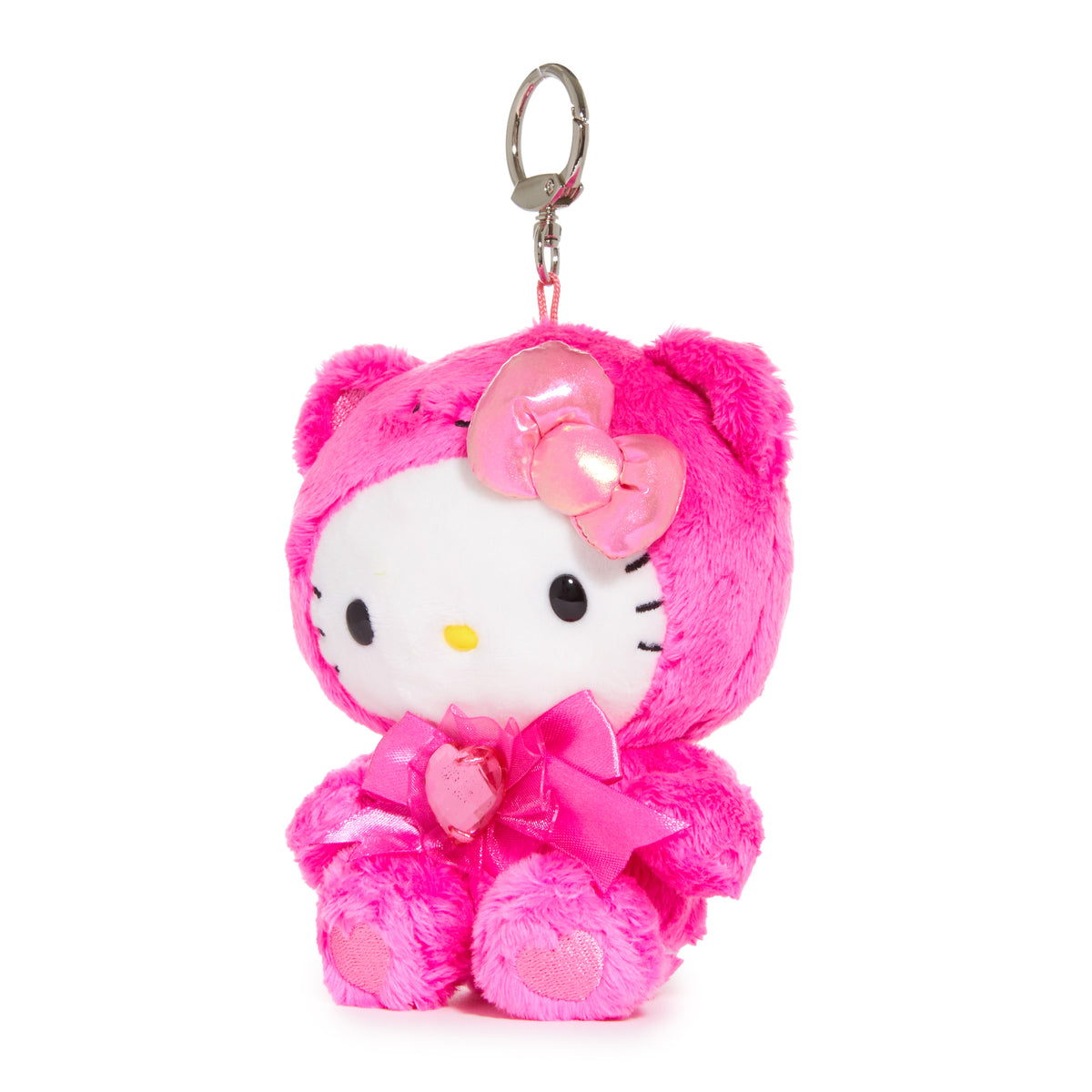 Hello Kitty Birthstone Mascot Keychain (Jul-Ruby)