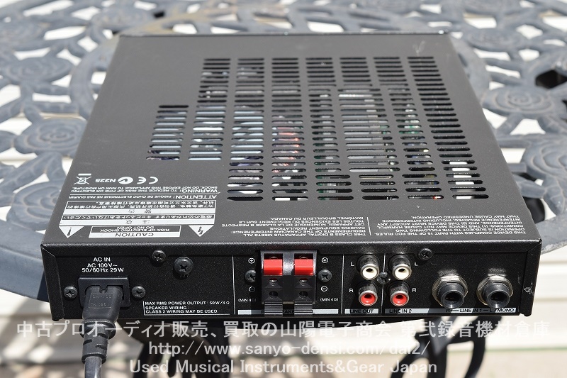 ROLAND ローランド SRA-5050 50W デジタルミキシングアンプ｜中古 山陽
