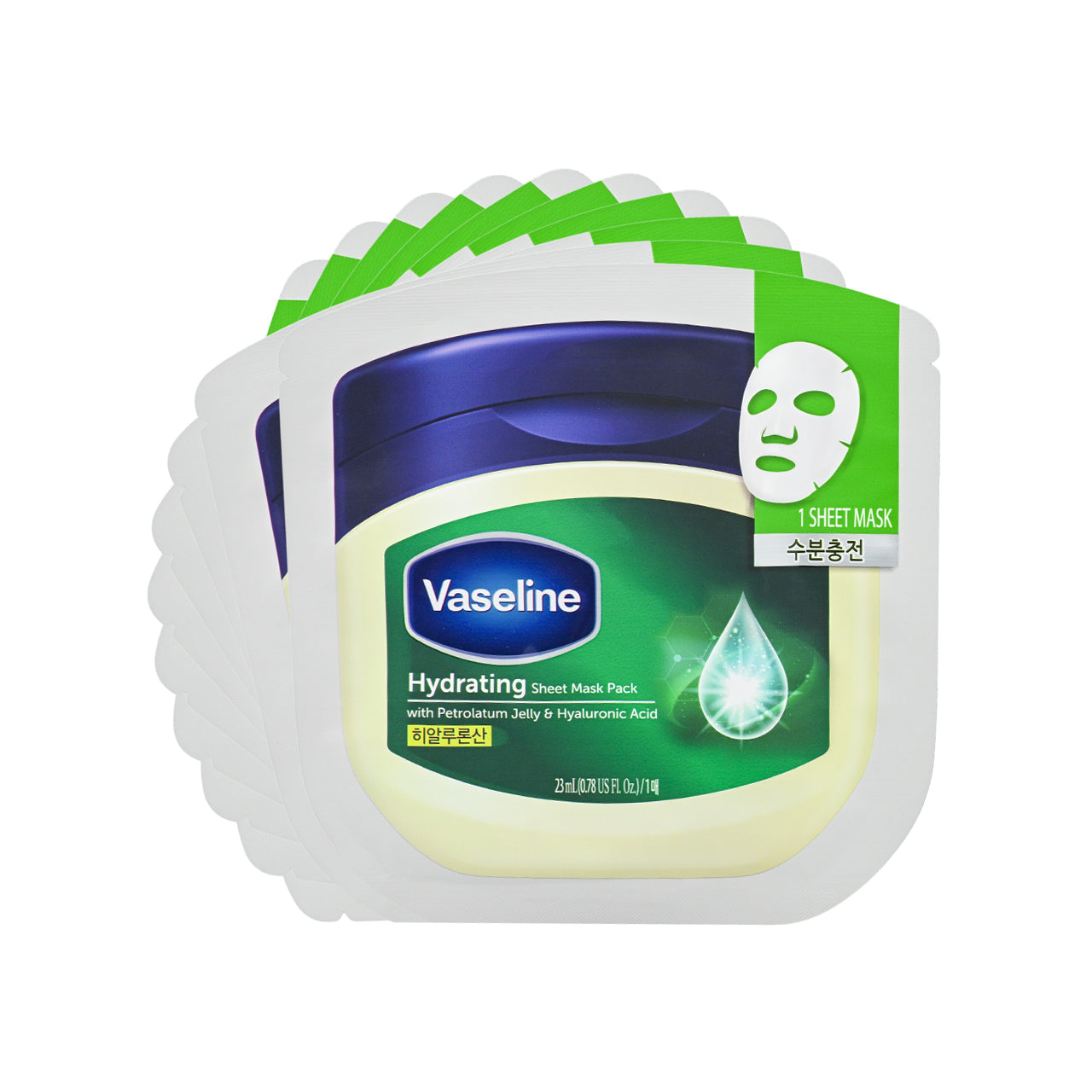 Vaseline Hydrating Sheet Mask Pack 10pcs | Sasa Global eshop