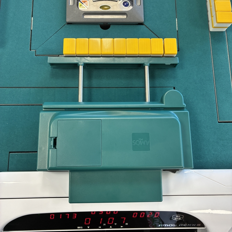 AMOS 麻雀用具 緑色 ON/OFFスイッチ付き　押出機 楽天市場】牌山押出機『ゴッドハンド2』 麻雀 グッズ : 麻雀用具専門店