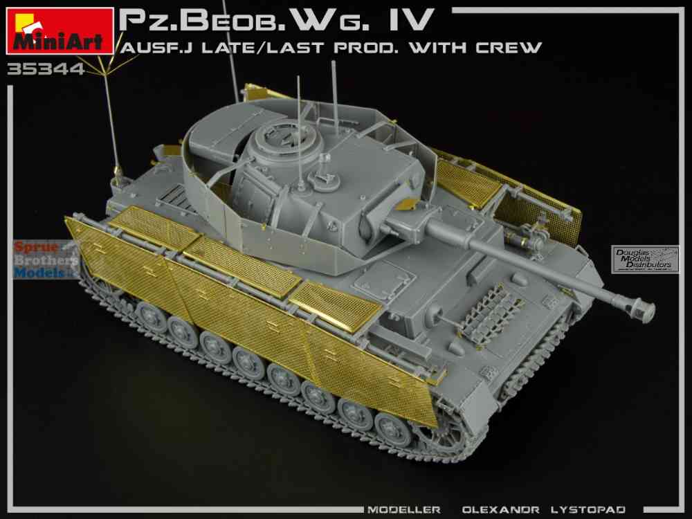 MIA35344 1:35 Miniart Panzer Pz.Beog.Wg.IV Ausf.J Late/Last