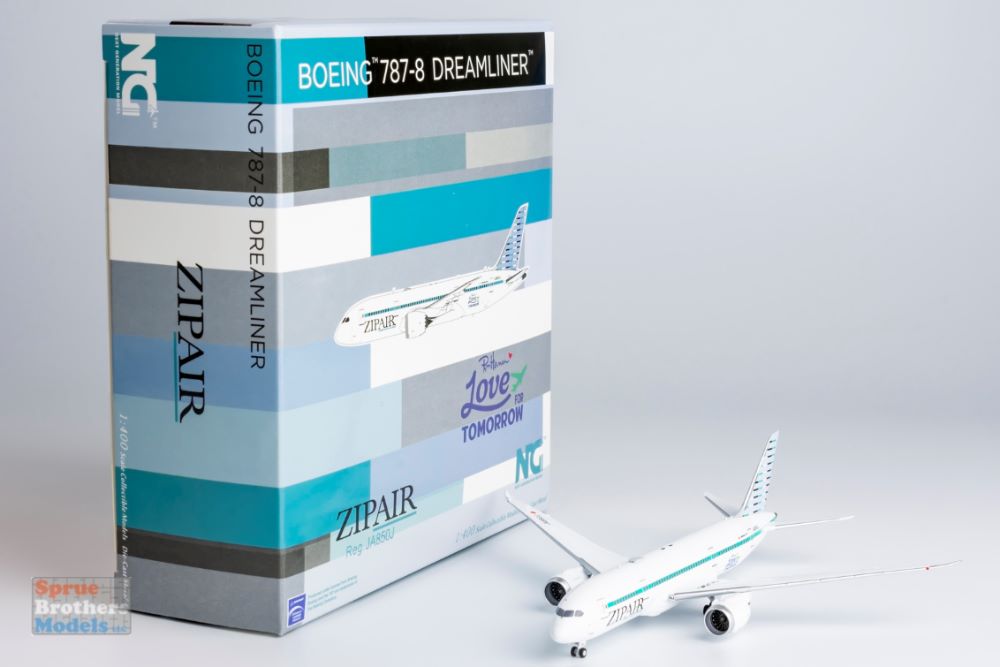 NGM59018 1:400 NG Model ZipAir Tokyo B787-8 Reg #JA850J 'Love for