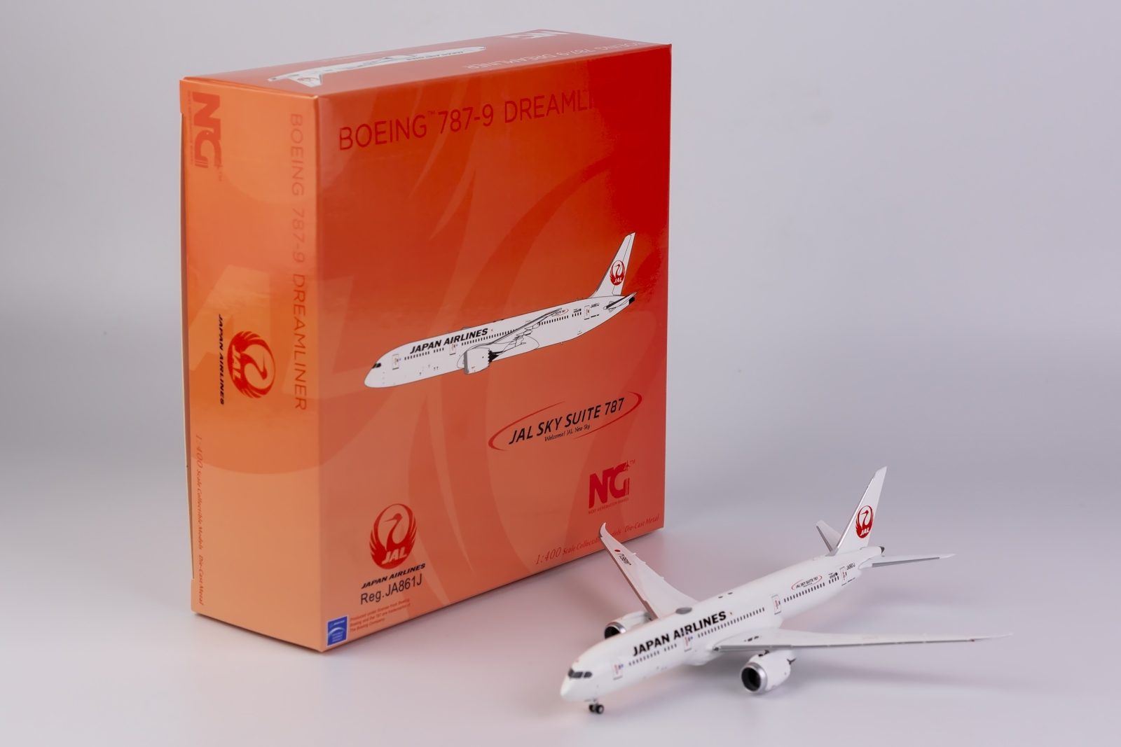 航空機・ヘリコプター 1/400 NG MODEL JAL B787-9 航空機