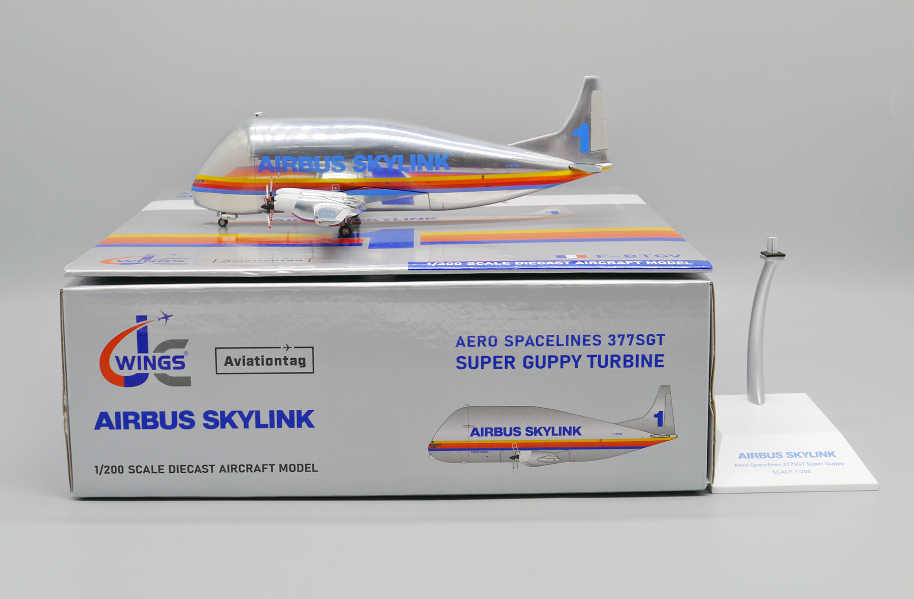 航空機・ヘリコプター 1/400 Airbus 377SGT Super Guppy jc wings
