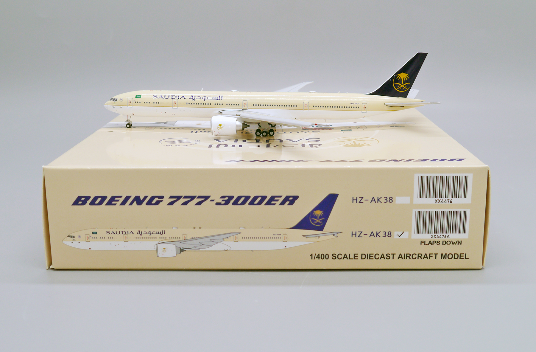 ScaleModelStore.com :: JC Wings 1:400 - XX4476A - Saudi Arabian