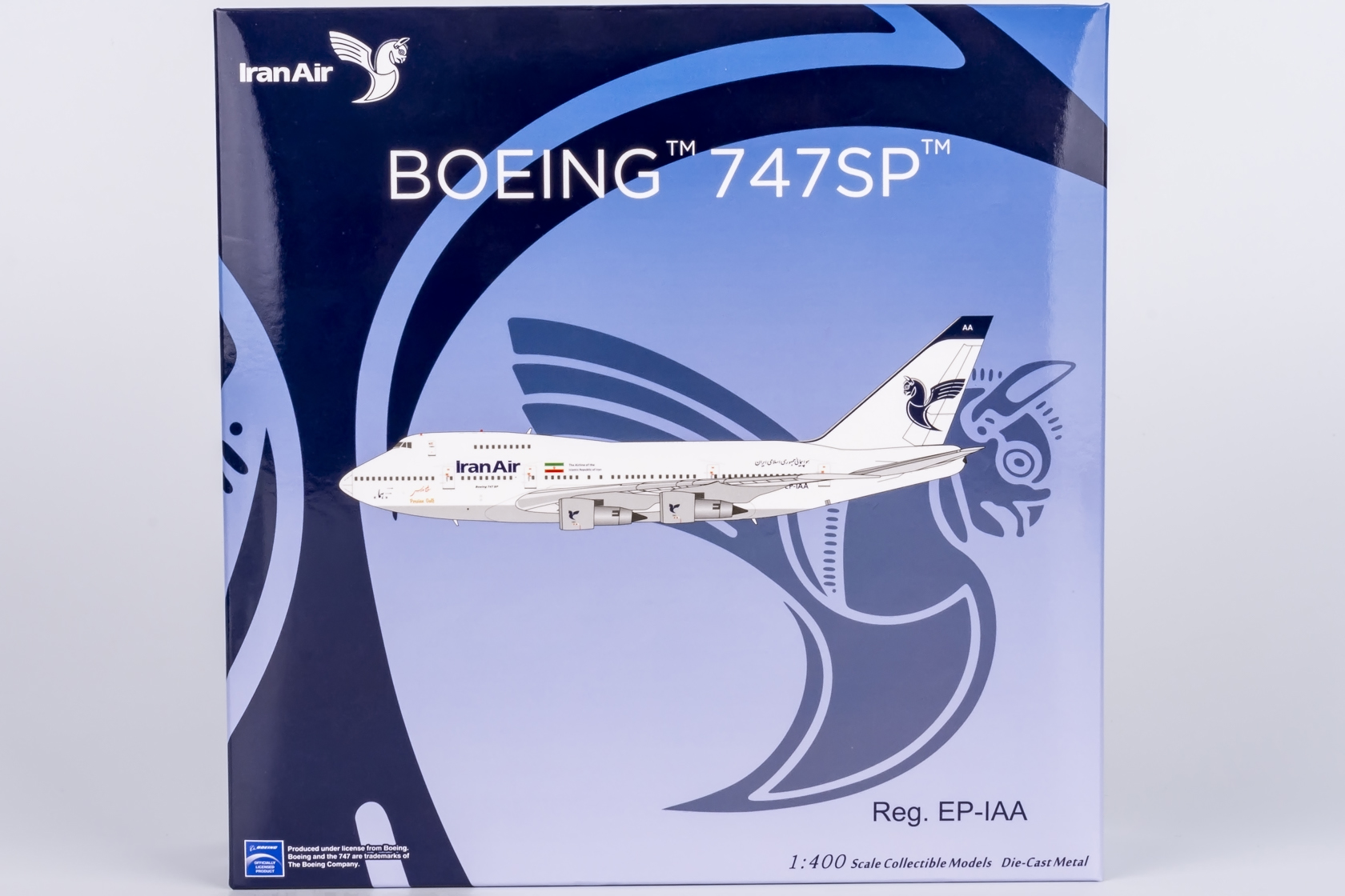 ScaleModelStore.com :: NG Models 1:400 - 07042 - Iran Air Boeing 747SP