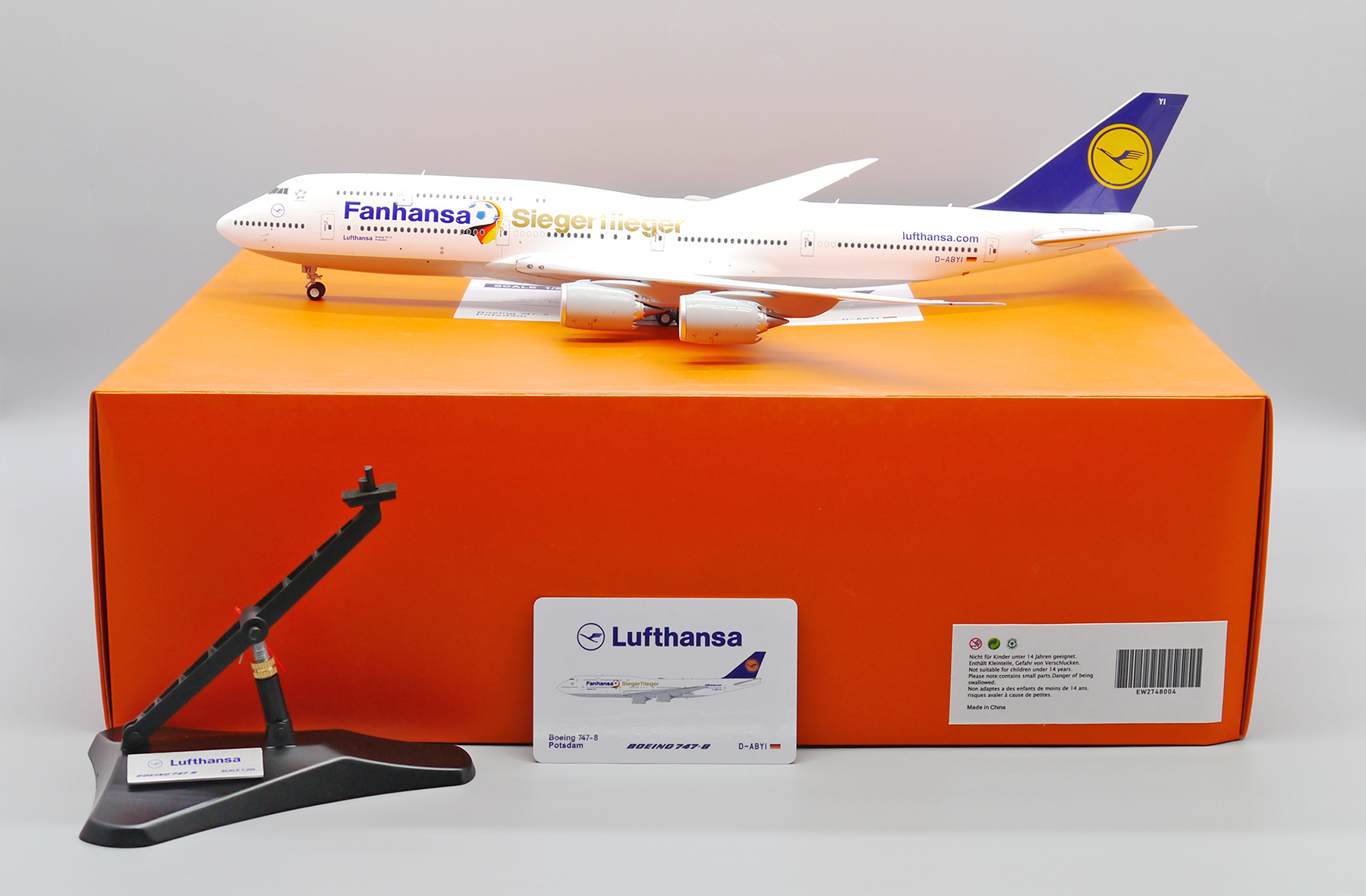 ScaleModelStore.com :: JC Wings 1:200 - EW2748004 - Lufthansa
