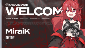IdentityV】MiraiK選手加入のお知らせ | SCARZ Official Site