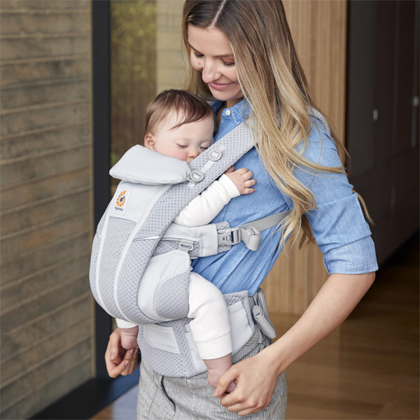 ErgoBabyCarrier オムニ ブリーズ パールグレー 専用カバー付き3点