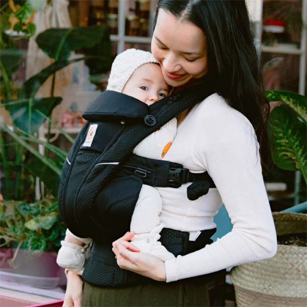 ErgoBabyCarrier オムニ ブリーズ オニキスブラック 専用カバーセット