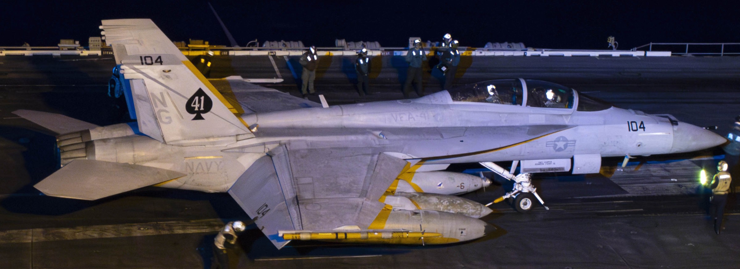 VFA-41 Black Aces Strike Fighter Squadron F/A-18F Hornet