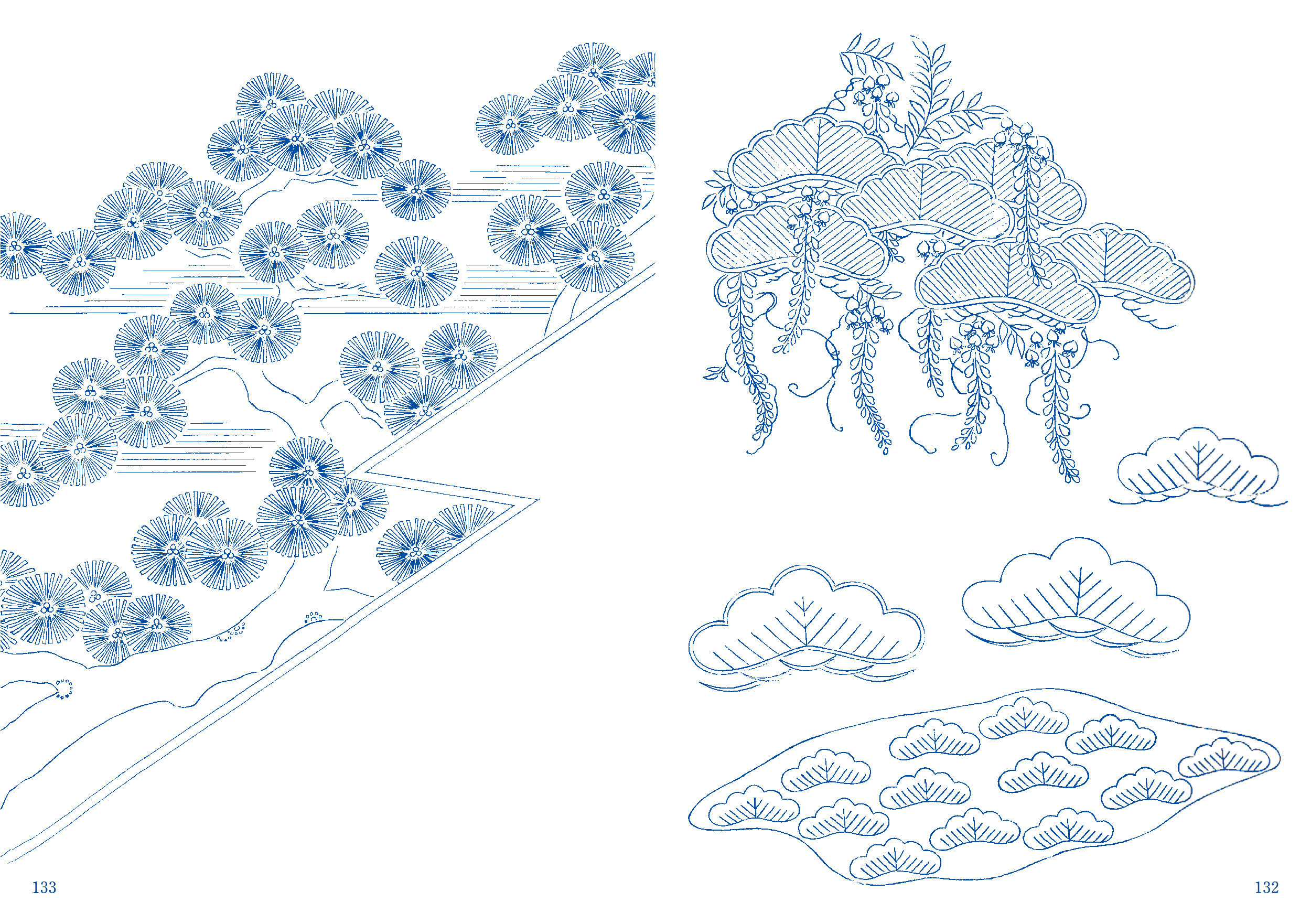 新版 日本の文様 第二集 刺繍図案に見る古典装飾のすべて｜青幻舎