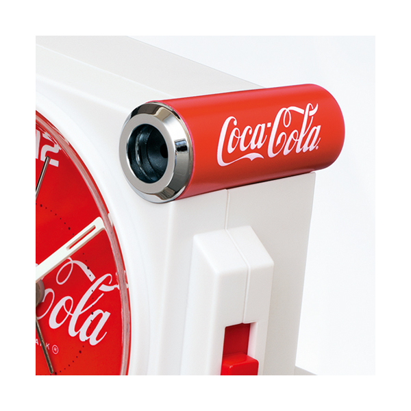 コンパクトサイズでも迫力の大音量！「コカ・コーラ」の小型目ざまし