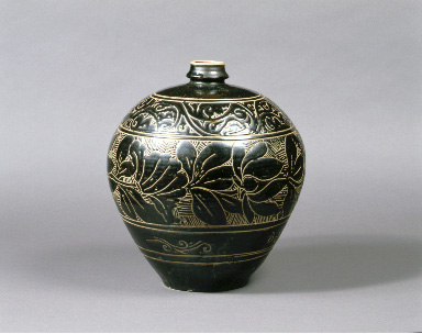 中国陶磁器 磁州窯 合子 中国陶磁器 磁州窯 合子 美術品・アンティーク