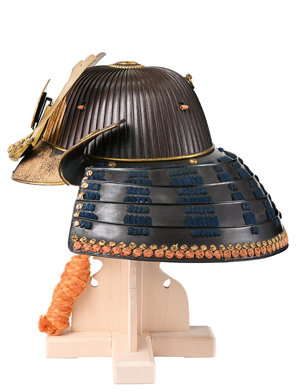 兜 鉄錆地六十二間筋兜(BU-070223)｜刀・日本刀の販売なら日本刀専門店