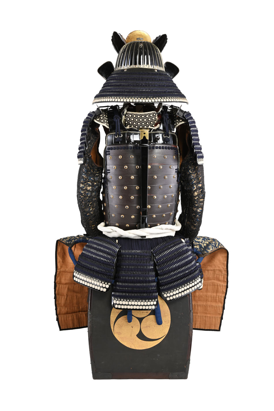 甲冑/鎧 鉄錆色漆塗鋲綴桶側五枚胴具足（BU-020125）｜刀・日本刀の