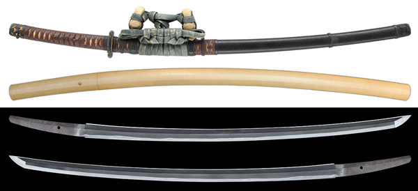 刀 備前国住長船源左衛尉祐定作（新刀） 附 拵 (KA-120222)｜刀・日本