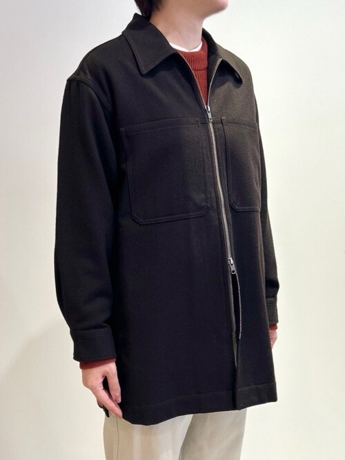 FELTED WOOL SHIRTING - SELECT EYE COMPANY：セレクトアイ カンパニー