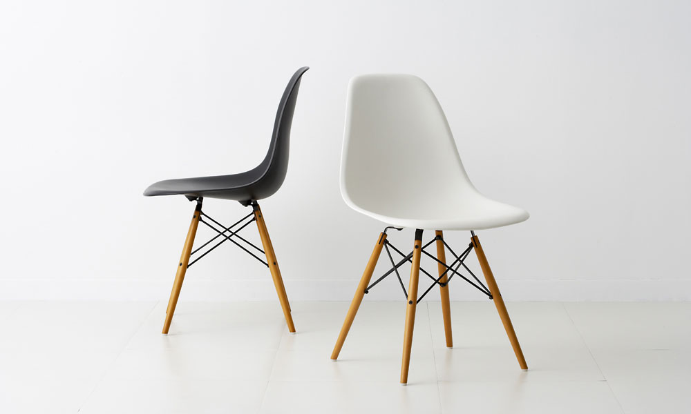 シェルサイドチェア DSW / ブラックHerman Miller（ハーマンミラー