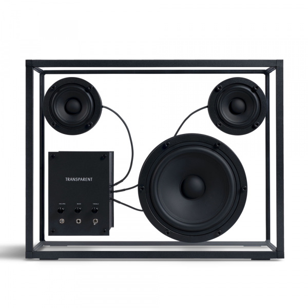 トランスペアレントスピーカー / ブラック×ブラックコード TPS