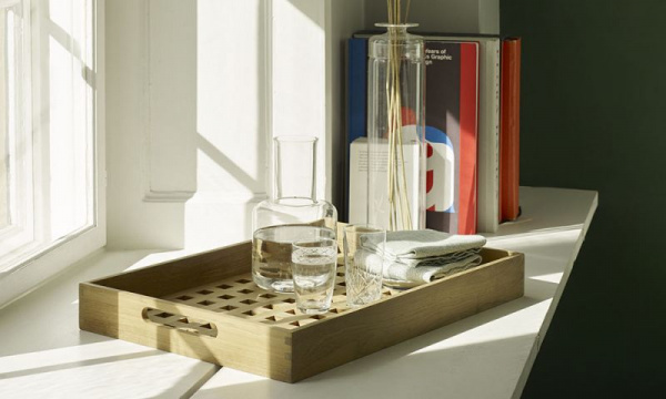 フィオニア トレイ 48×32㎝ / チークFRITZ HANSEN（フリッツ・ハンセン