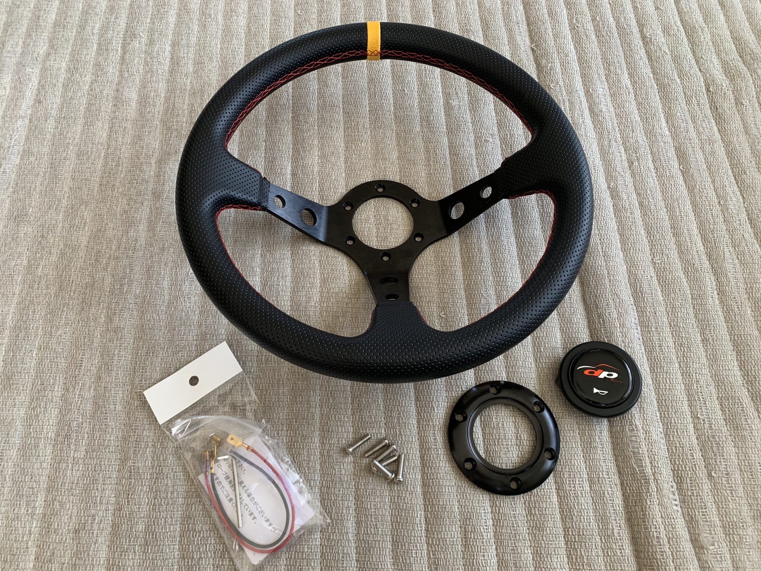 Depo Racing】ディープコーンステアリングのレビュー | Freedom